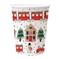 PAW - Paper cups - Cozy Christmas Town
