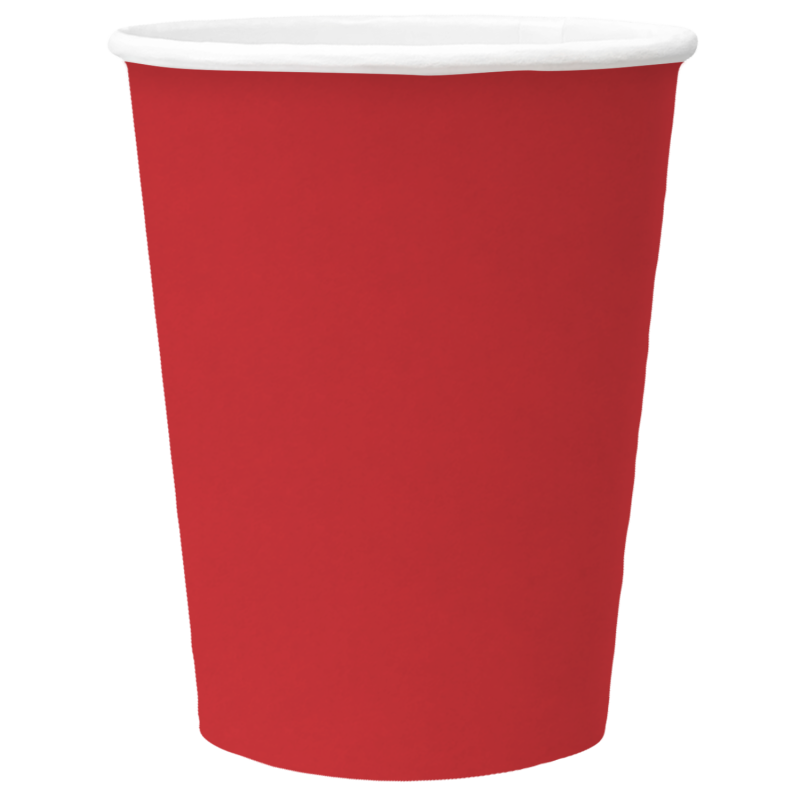 PAW - Papieren bekers - Red