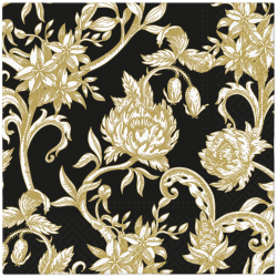 PAW - Lunch Napkins - Baroque Flowers