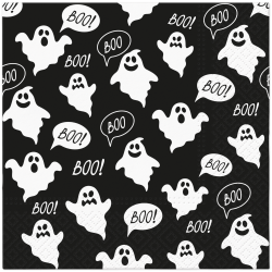 PAW - Lunch servetten - Boo Black