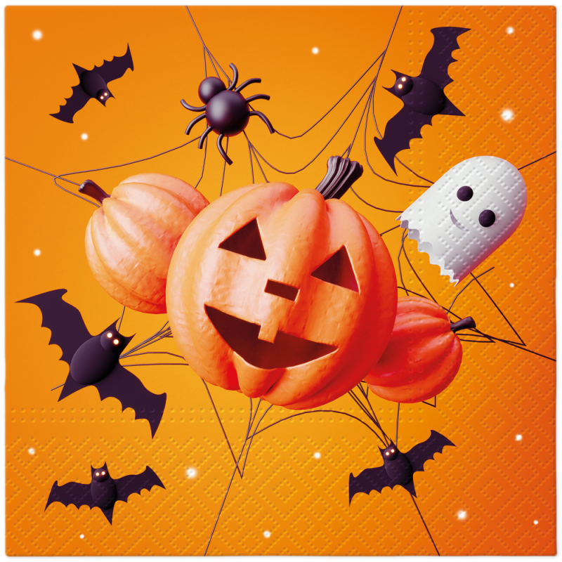 PAW - Lunch Napkins - Funny halloween PAW - Lunch Napkins - Funny halloween