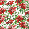 PAW - Lunch Napkins - Glory Poinsettia