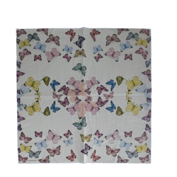 Ambiente - Lunch servet - Butterfly White