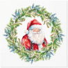 PAW - Lunch servetten - Joyful Claus Circle
