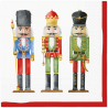 PAW - Lunch servetten - Nutcracker's Soldiers