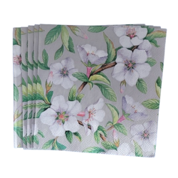 Ambiente - Lunch servetten - Fleur Stone