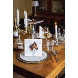 1 Pack Paper Lunch Napkins - Classic Horse - Ambiente