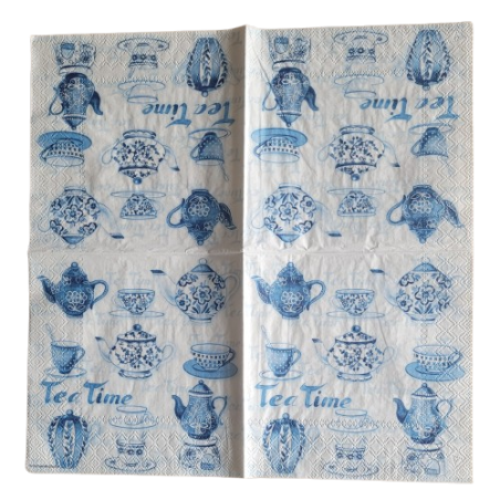 Ambiente - Lunch servet - Tea Moments Blue