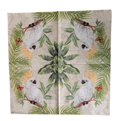 Ambiente - Lunch Napkins - Cockatoo