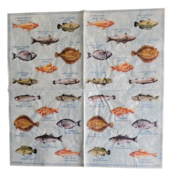 Ambiente - Lunch servet - Fishes