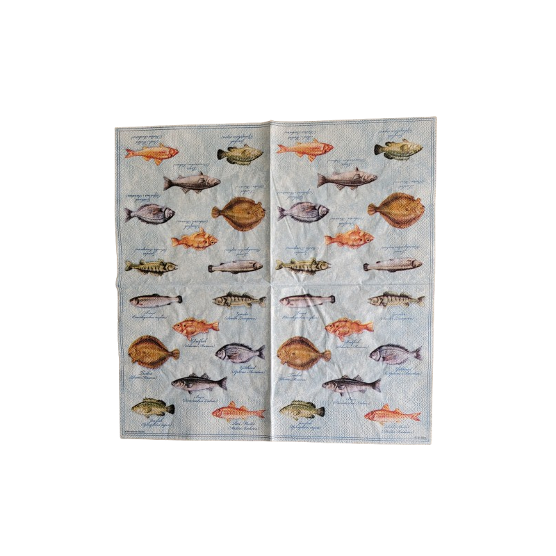 Ambiente - Lunch servet - Fishes Ambiente - Lunch servet - Fishes