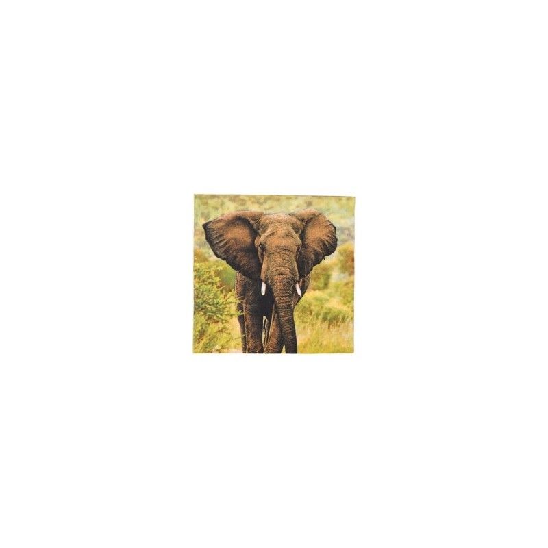 1 Pack Paper Lunch Napkins - Olifant - Esscherts design 1 Pack Paper Lunch Napkins - Olifant - Esscherts design