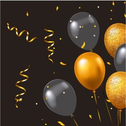 P+D - Lunch Napkins - Elegant Balloons