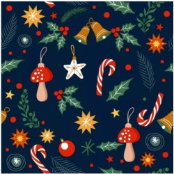 P+D - Lunch Napkins - Tree decoration