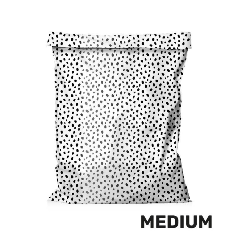 Shipping bag M - 101 dots - 36x45+5cm