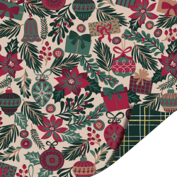 Kassaplan - Wrapping paper 70cm - Classic Christmas - Set of 5