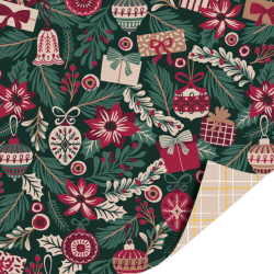 Kassaplan - Wrapping paper 70cm - Classic Christmas - Set of 5