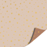Kassaplan - Wrapping paper 70cm - Mokka love - Set of 5