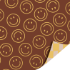Kassaplan - Wrapping paper 70cm - Mokka love - Set of 5