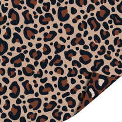 Kassaplan - Wrapping paper 70cm - Mokka love - Set of 5