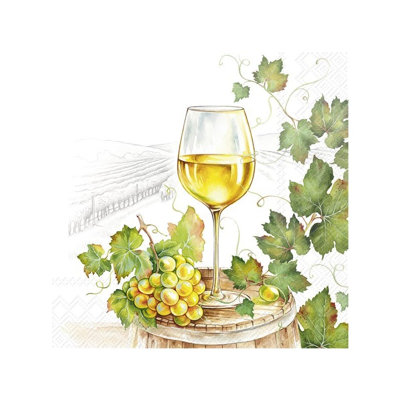 IHR - Lunch servetten - Vin Blanc IHR - Lunch servetten - Vin Blanc