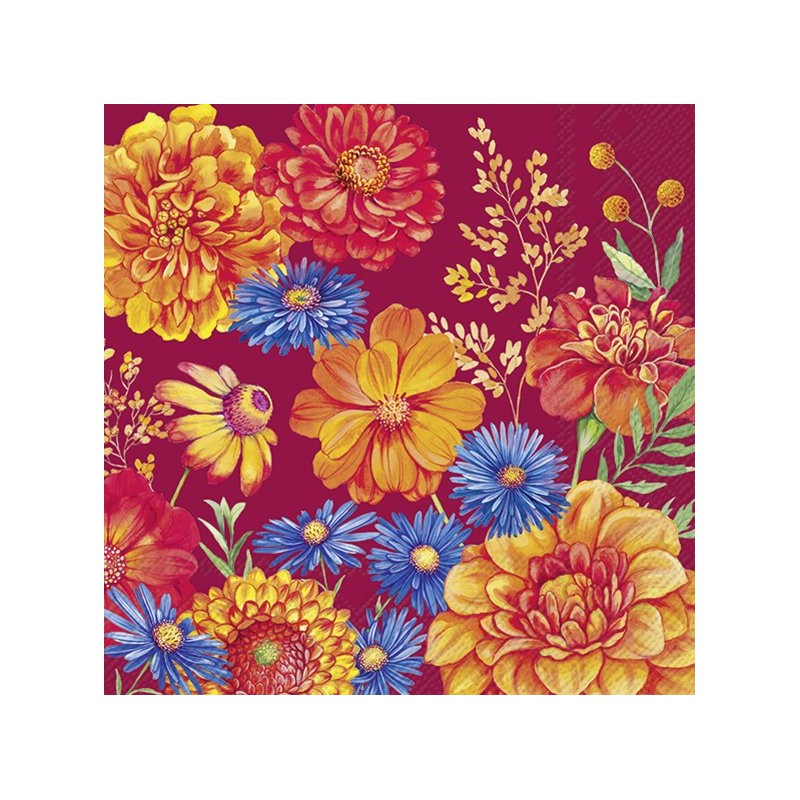 IHR - Lunch Napkins - Yara red