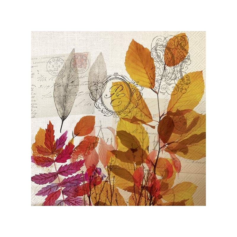IHR - Lunch Napkins - Autumn memories cream