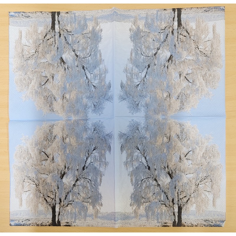 Ambiente - Lunch servet - Frozen Tree Ambiente - Lunch servet - Frozen Tree
