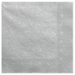 Maki - Lunch servetten - Silver