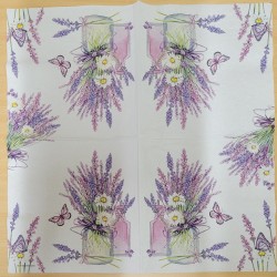 Ambiente - Lunch Napkin - Lavender Jar Cream