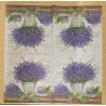 Ambiente - Lunch Napkin - Lavender Scene Cream