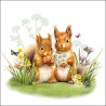 Ambiente - Lunch servetten - Little squirrels