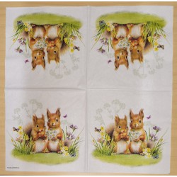 Ambiente - Lunch servet - Little squirrels