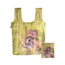 Opvouwbare boodschappentas - Konijn - Esschert Design