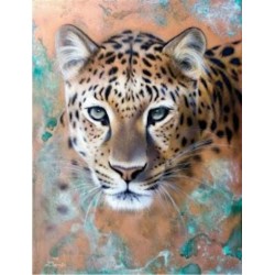Diamond painting - leopard - 50x40cm - full
