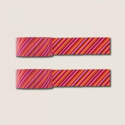 Plakband - 2 rollen - Funky small stripes - 20mm breed - Wowgoods