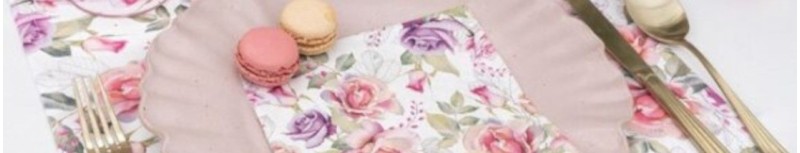 Papieren Bloem servetten kopen vanaf € 2,99 per pak - Geschenkenlaantje