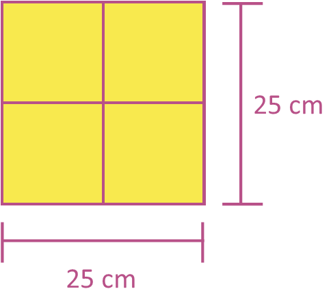 25x25cm